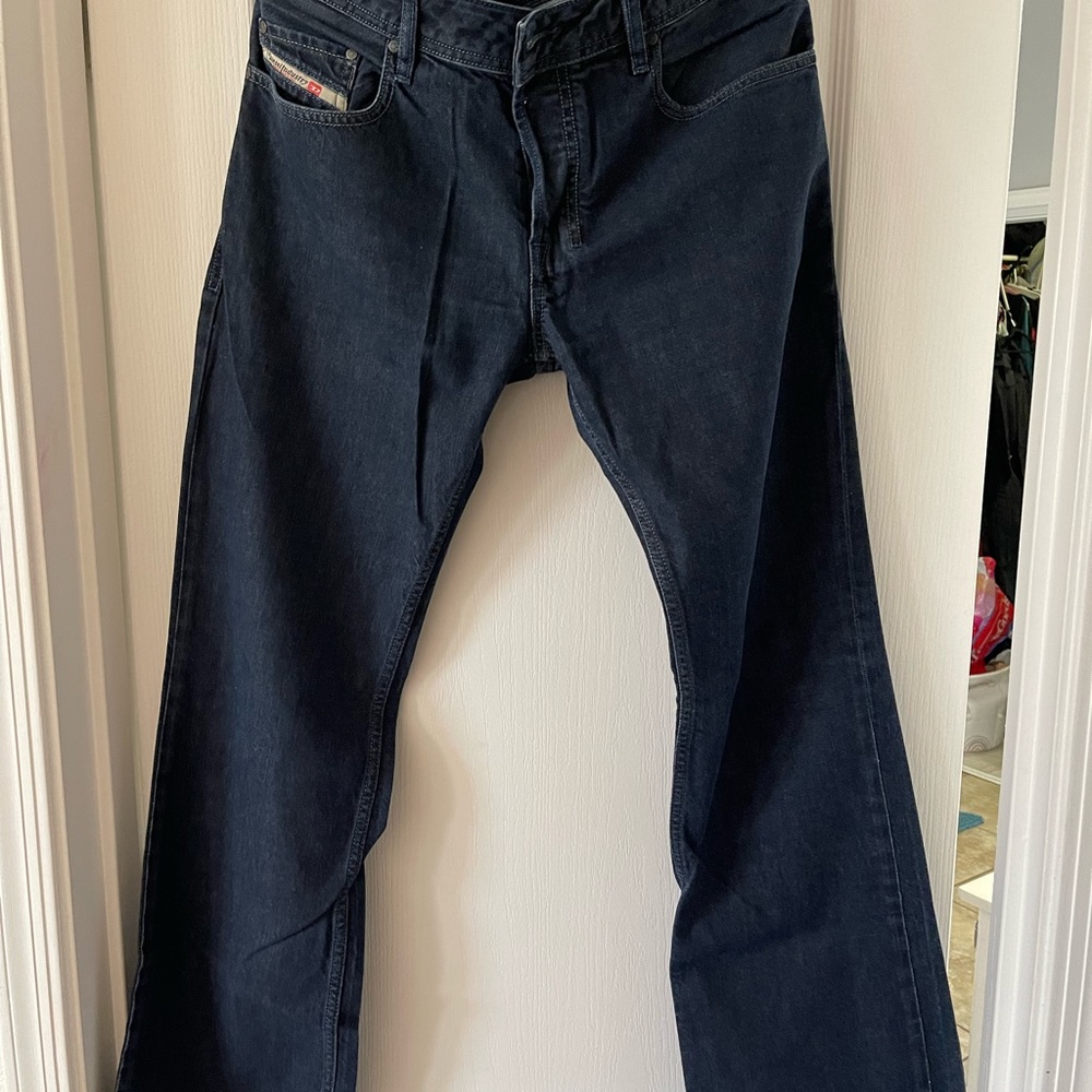 Diesel Men's Dark Blue Jeans
